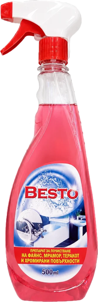 BESTO Tile Cleaner препарат за плочки и твърди повърхности 0.5 L