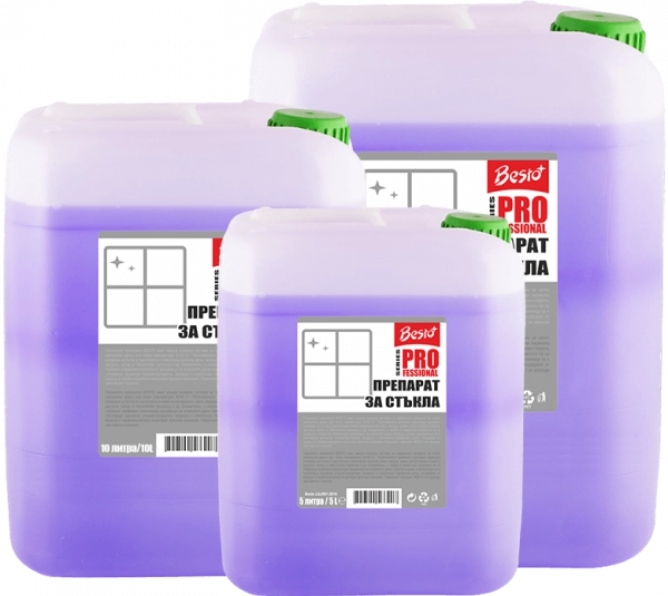 BESTO Professional Glass Cleaner професионален препарат за стъкла